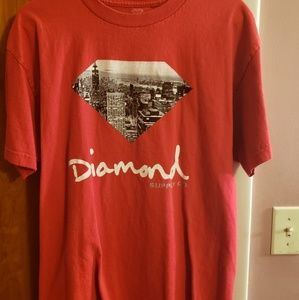 Diamond Supply Co. Red T-Shirt
